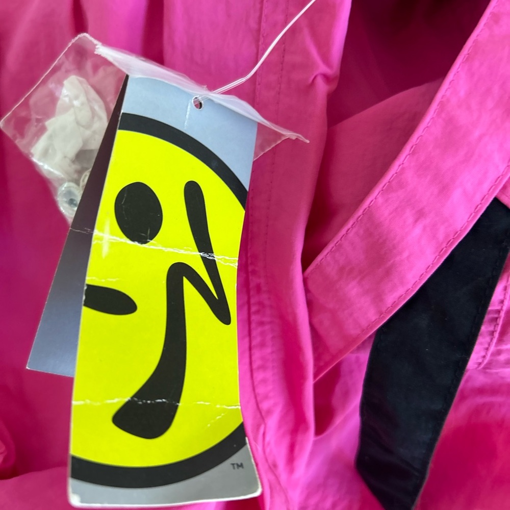NWT Zumba Pink Cargo Pants * see description for size - Picture 6 of 6